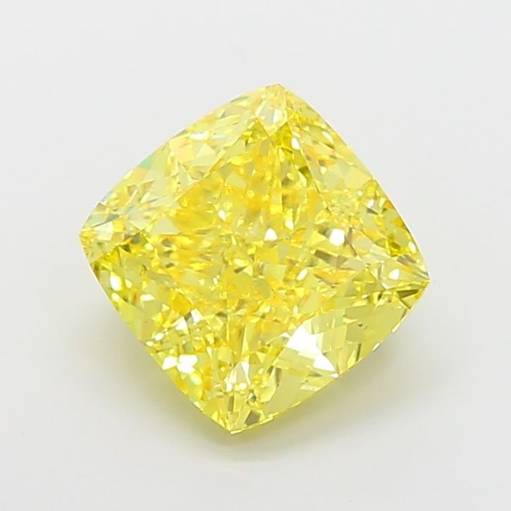 Loose Diamond - CUSHION MODIFIED 7.64ct Fancy Vivid Yellow VS2: Loose Diamond - CUSHION MODIFIED 7.64ct Fancy Vivid Yellow VS2 Source: This is a real non-mined Diamond that has been grown in a lab Shape: CUSHION MODIFIED Carats: 7.64 Color: Fancy Vivid Yellow Cert