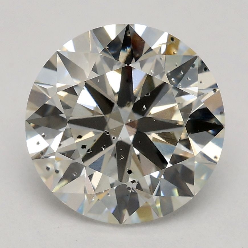 Ideal Loose Diamond - ROUND 2.27ct J SI2: Ideal Loose Diamond - ROUND 2.27ct J SI2 Source: This is a real non-mined Diamond that has been grown in a lab Shape: ROUND Carats: 2.27 Color: J Clarity: SI2 Certification: IGI Video: