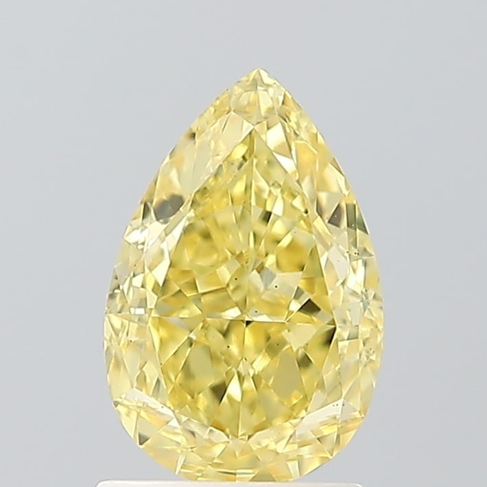 Loose Diamond - PEAR 1.71ct YELLOW VS1: Loose Diamond - PEAR 1.71ct YELLOW VS1 Source: This is a real non-mined Diamond that has been grown in a lab Shape: PEAR Carats: 1.71 Color: YELLOW Clarity: VS1 Certification: IGI Condition: Pre-Owned