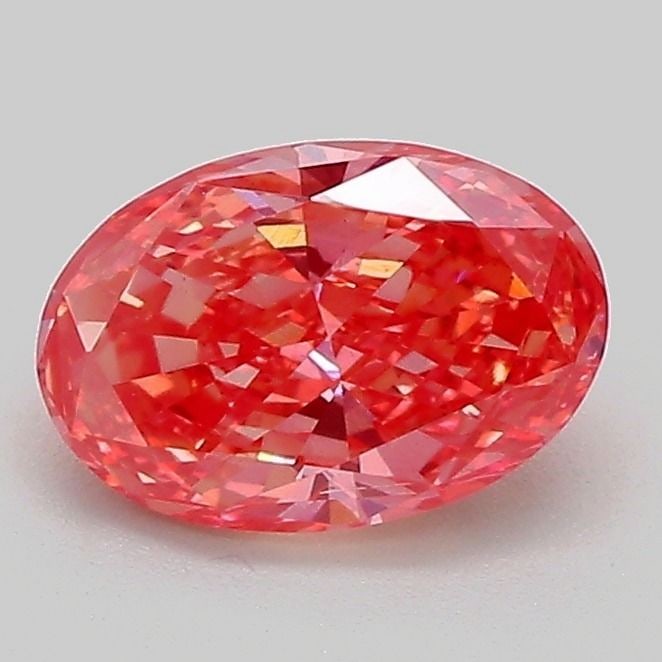 Loose Diamond - OVAL 1.03ct Fancy Vivid Pink VS2: Loose Diamond - OVAL 1.03ct Fancy Vivid Pink VS2 Source: This is a real non-mined Diamond that has been grown in a lab Shape: OVAL Carats: 1.03 Color: Fancy Vivid Pink Certification: IGI Video: