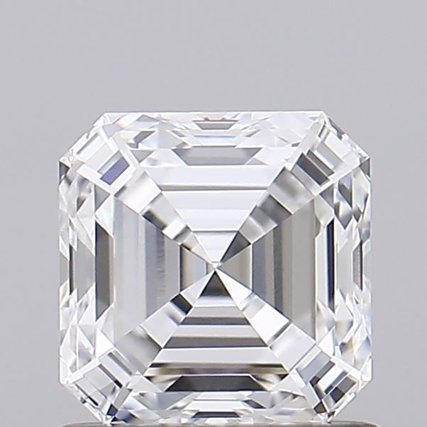 Loose Diamond - ASSCHER 1.07ct E VVS1: Loose Diamond - ASSCHER 1.07ct E VVS1 Source: This is a real non-mined Diamond that has been grown in a lab Shape: ASSCHER Carats: 1.07 Color: E Clarity: VVS1 Certification: GIA Video: