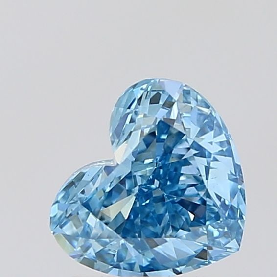 Loose Diamond - HEART 1.3ct Fancy Vivid Blue VS2: Loose Diamond - HEART 1.3ct Fancy Vivid Blue VS2 Source: This is a real non-mined Diamond that has been grown in a lab Shape: HEART Carats: 1.3 Color: Fancy Vivid Blue Certification: IGI Video: