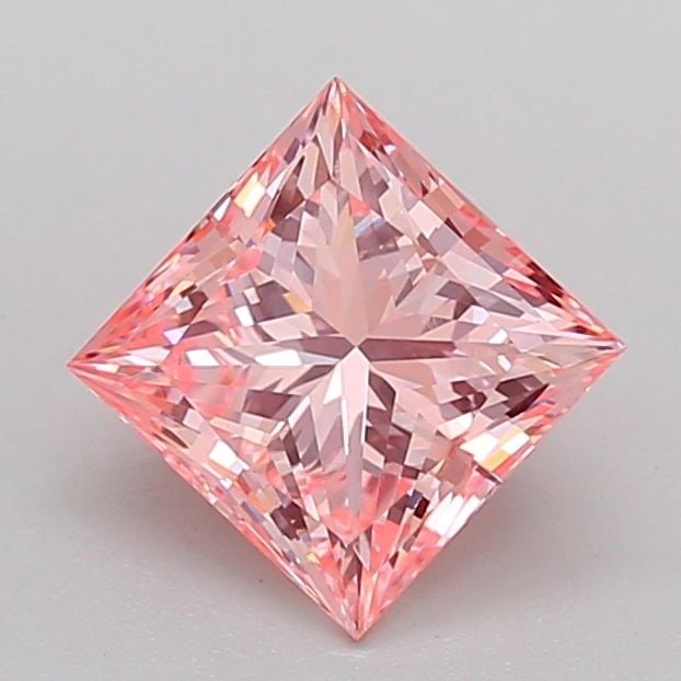 Loose Diamond - PRINCESS 1.73ct Fancy Intense Pink VVS2 (1 of 1)