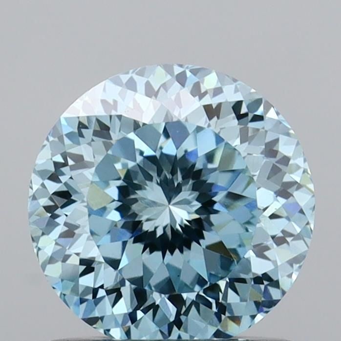 Loose Diamond - ROUND 1.06ct Fancy Intense Blue VS1: Loose Diamond - ROUND 1.06ct Fancy Intense Blue VS1 Source: This is a real non-mined Diamond that has been grown in a lab Shape: ROUND Carats: 1.06 Color: Fancy Intense Blue Certification: IGI Video:
