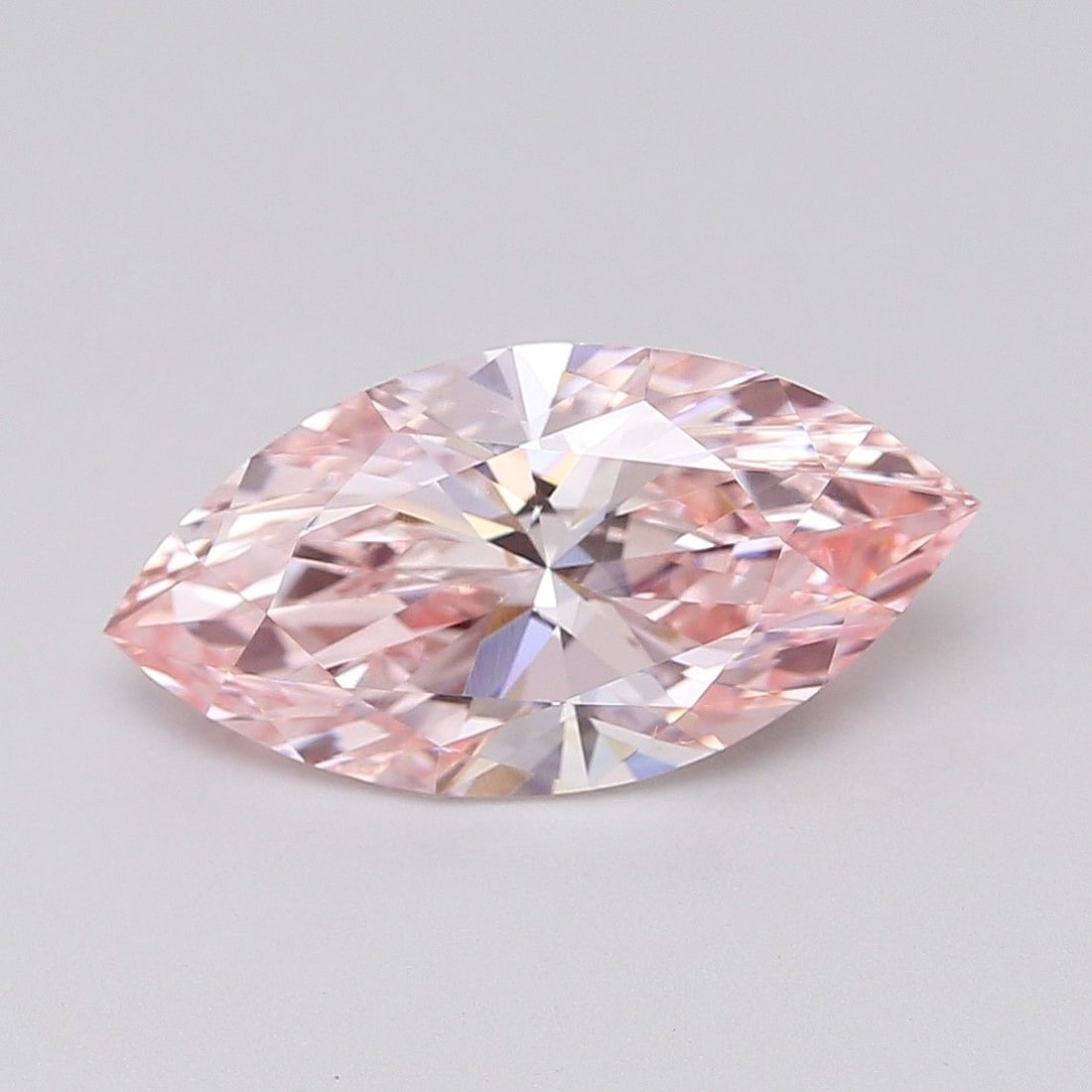 Loose Diamond - MARQUISE 4.0ct Fancy Vivid Pink VVS1 (1 of 1)