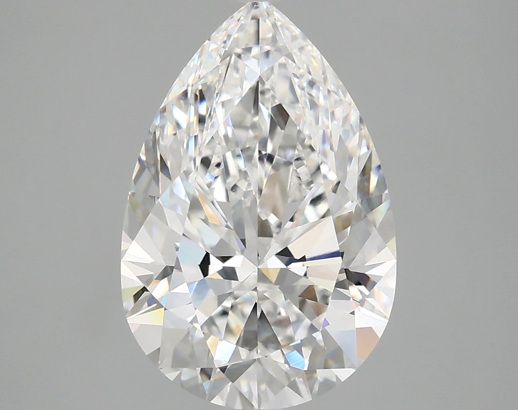 Loose Diamond - PEAR 3.58ct D VVS2: Loose Diamond - PEAR 3.58ct D VVS2 Source: This is a real non-mined Diamond that has been grown in a lab Shape: PEAR Carats: 3.58 Color: D Clarity: VVS2 Certification: IGI Condition: Pre-Owned PLEASE 