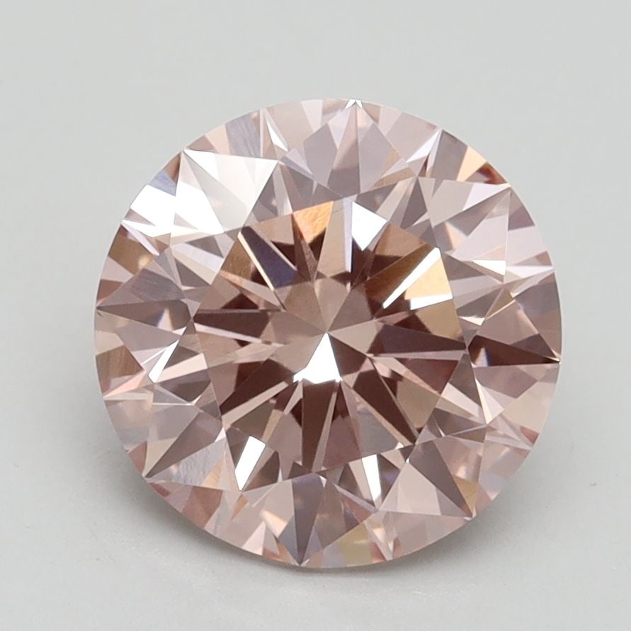 Ideal Loose Diamond - ROUND 2.61ct Fancy Intense Pink VS1: Ideal Loose Diamond - ROUND 2.61ct Fancy Intense Pink VS1 Source: This is a real non-mined Diamond that has been grown in a lab Shape: ROUND Carats: 2.61 Color: Fancy Intense Pink Certification: IGI V