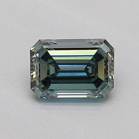 Loose Diamond - EMERALD 0.28ct Fancy Intense Blueish Green VVS2: Loose Diamond - EMERALD 0.28ct Fancy Intense Blueish Green VVS2 Source: This is a real non-mined Diamond that has been grown in a lab Shape: EMERALD Carats: 0.28 Color: Fancy Intense Blueish Green Cer