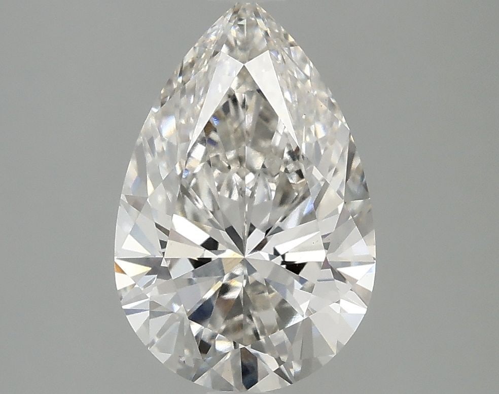 Loose Diamond - PEAR 2.57ct G VS1: Loose Diamond - PEAR 2.57ct G VS1 Source: This is a real non-mined Diamond that has been grown in a lab Shape: PEAR Carats: 2.57 Color: G Clarity: VS1 Certification: IGI Video: Video Link PLEASE
