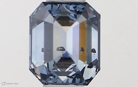 Loose Diamond - EMERALD 0.41ct Fancy Vivid Blue SI1: Loose Diamond - EMERALD 0.41ct Fancy Vivid Blue SI1 Source: This is a real non-mined Diamond that has been grown in a lab Shape: EMERALD Carats: 0.41 Color: Fancy Vivid Blue Certification: IGI Video:
