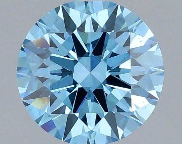 Ideal Loose Diamond - ROUND 1.03ct Fancy Vivid Green VS2: Ideal Loose Diamond - ROUND 1.03ct Fancy Vivid Green VS2 Source: This is a real non-mined Diamond that has been grown in a lab Shape: ROUND Carats: 1.03 Color: Fancy Vivid Green Certification: IGI Vid