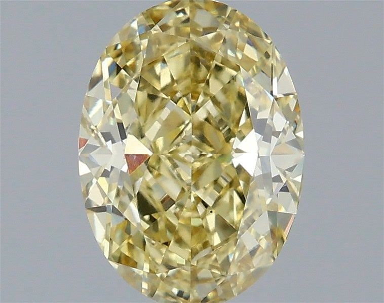 Loose Diamond - OVAL 1.6ct Fancy Intense Yellow VS1: Loose Diamond - OVAL 1.6ct Fancy Intense Yellow VS1 Source: This is a real non-mined Diamond that has been grown in a lab Shape: OVAL Carats: 1.6 Color: Fancy Intense Yellow Certification: IGI Video: