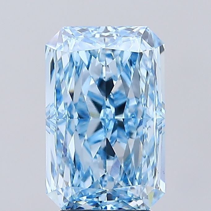 Loose Diamond - RADIANT 3.63ct Fancy Vivid Blue VS1 (1 of 1)