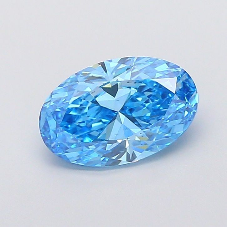 Loose Diamond - OVAL 3.01ct Fancy Vivid Blue VS2: Loose Diamond - OVAL 3.01ct Fancy Vivid Blue VS2 Source: This is a real non-mined Diamond that has been grown in a lab Shape: OVAL Carats: 3.01 Color: Fancy Vivid Blue Certification: IGI Video: Video