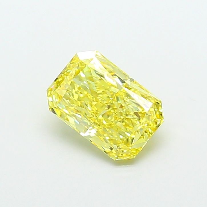 Loose Diamond - RADIANT 2.7ct Fancy Vivid Yellow VS1: Loose Diamond - RADIANT 2.7ct Fancy Vivid Yellow VS1 Source: This is a real non-mined Diamond that has been grown in a lab Shape: RADIANT Carats: 2.7 Color: Fancy Vivid Yellow Certification: IGI