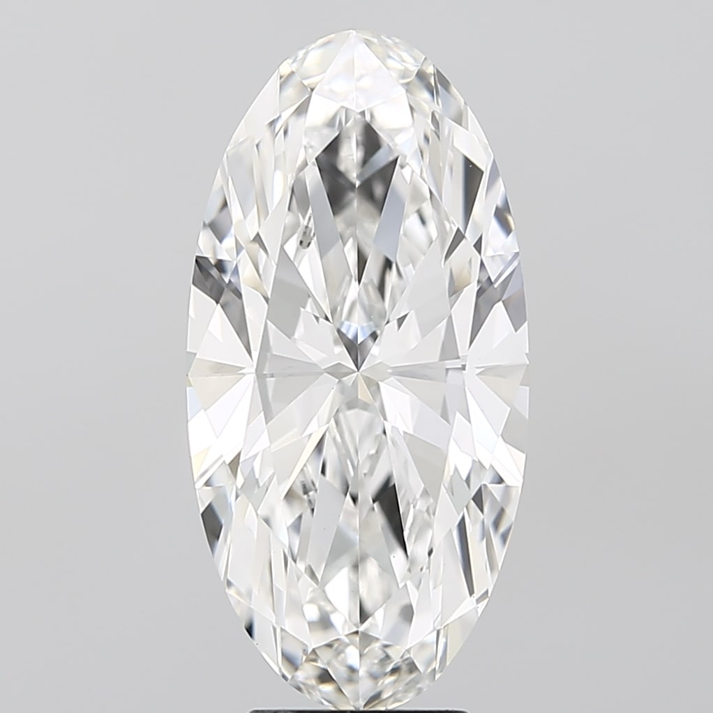 Loose Diamond - MOVAL 5.31ct F VVS2: Loose Diamond - MOVAL 5.31ct F VVS2 Source: This is a real non-mined Diamond that has been grown in a lab Shape: MOVAL Carats: 5.31 Color: F Clarity: VVS2 Certification: IGI Condition: Pre-Owned PLEAS