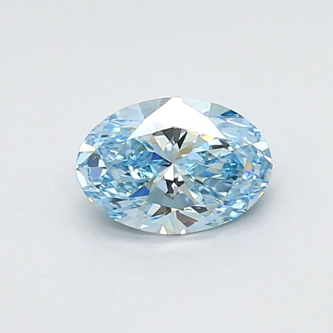 Loose Diamond - OVAL 1.0ct Fancy Intense Blue VS1: Loose Diamond - OVAL 1.0ct Fancy Intense Blue VS1 Source: This is a real non-mined Diamond that has been grown in a lab Shape: OVAL Carats: 1.0 Color: Fancy Intense Blue Certification: IGI Video: