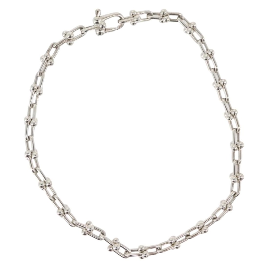 Tiffany Co Hardware Microlink Ag925 Silver Bracelet with Box Dust Bag (1 of 14)