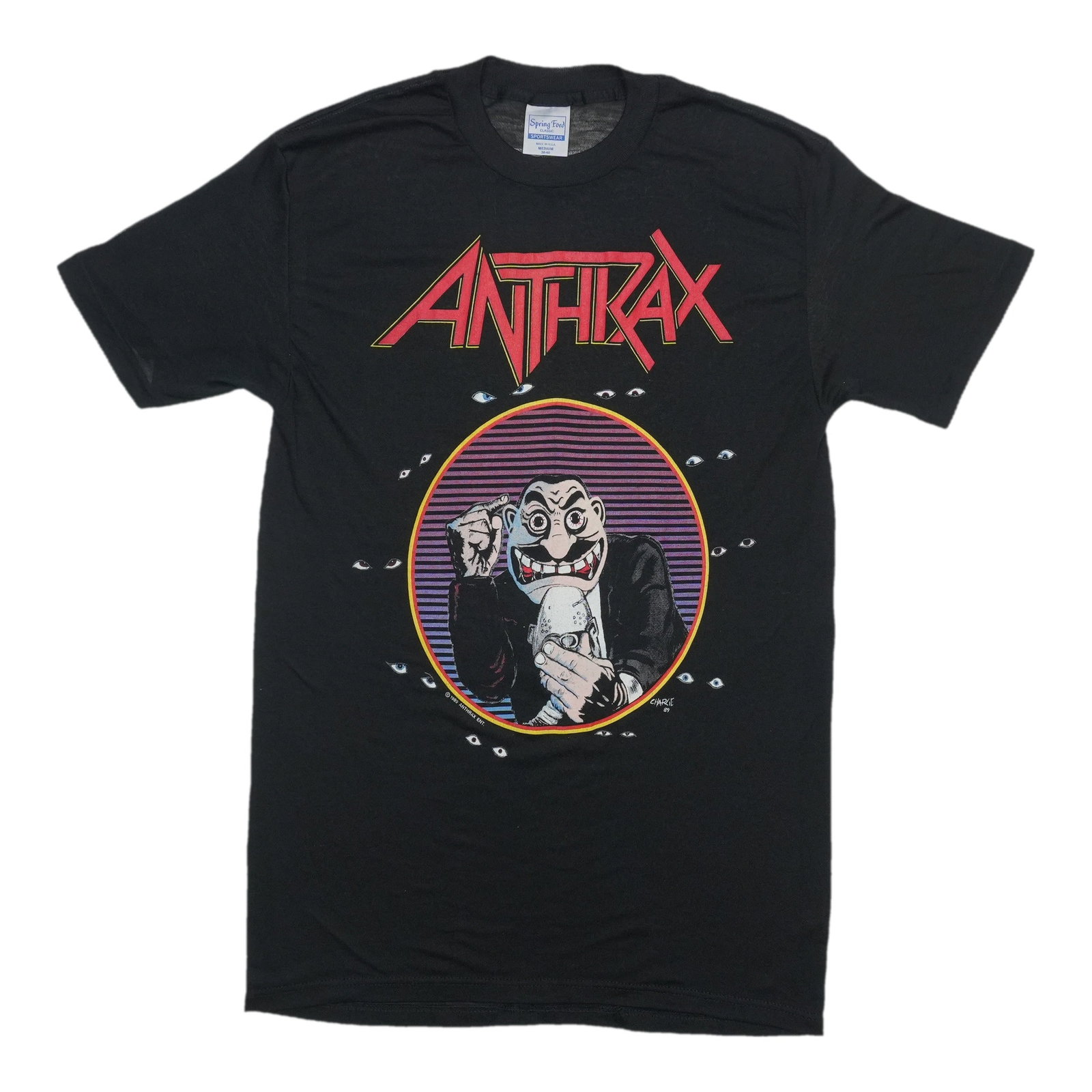 Anthrax Don't You F'n Look At Me 1990s Vintage T Shirt (1 of 6)