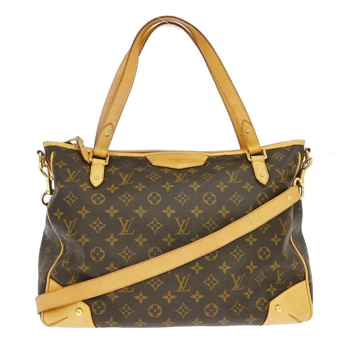 Louis Vuitton Estrella GM Monogram 2way Shoulder Handbag M41231: Louis Vuitton Estrella GM Monogram 2way Shoulder Handbag M41231 Louis Vuitton Estrella GM 2Way handbag in Monogram canvas and leather, made in France. It features a zip closure, double handles, a shou