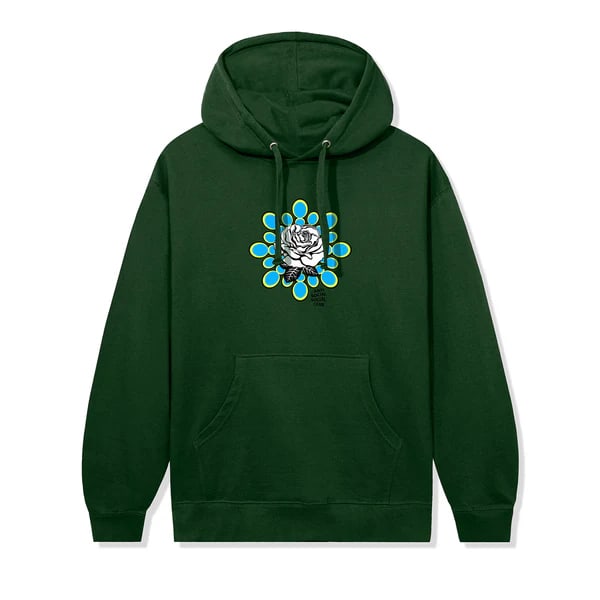 Anti Social Social Club Desire Hoodie Small Dark Green (1 of 2)