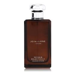 Jo Malone Vetiver & Golden Vanilla Cologne Intense Spray ( Unisex Unboxed ) By Jo Malone: Jo Malone Vetiver & Golden Vanilla Cologne Intense Spray ( Unisex Unboxed ) By Jo Malone Jo Malone Vetiver & Golden Vanilla Perfume by Jo Malone Size: 3.4 oz Cologne Intense Spray PLEASE NOTE: Framed,