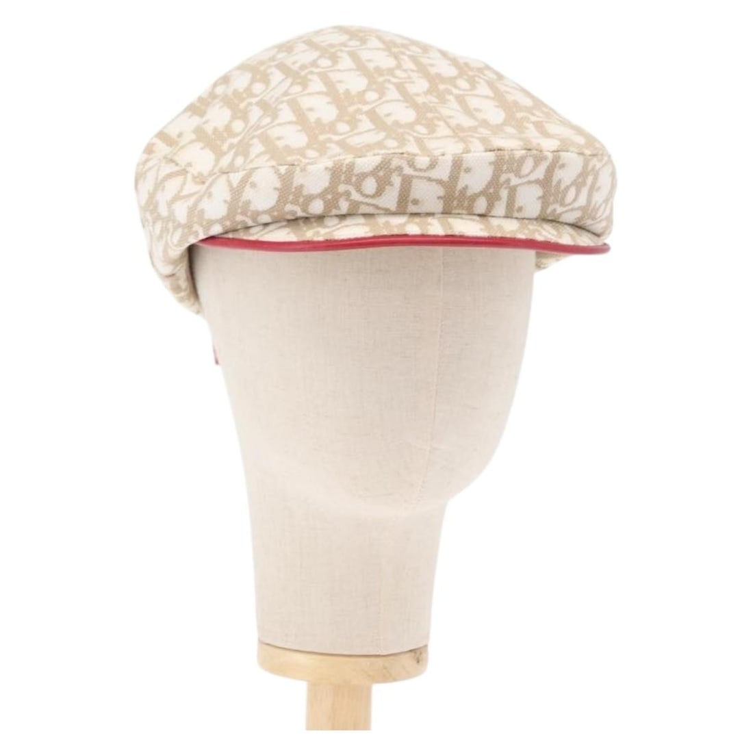 Beige Canvas Womens Cap Christian Dior Trotter France: Beige Canvas Womens Cap Christian Dior Trotter France Authentic Christian Dior Trotter canvas cap in beige, made in France. This women's cap features the Dior Trotter canvas design and is offered with