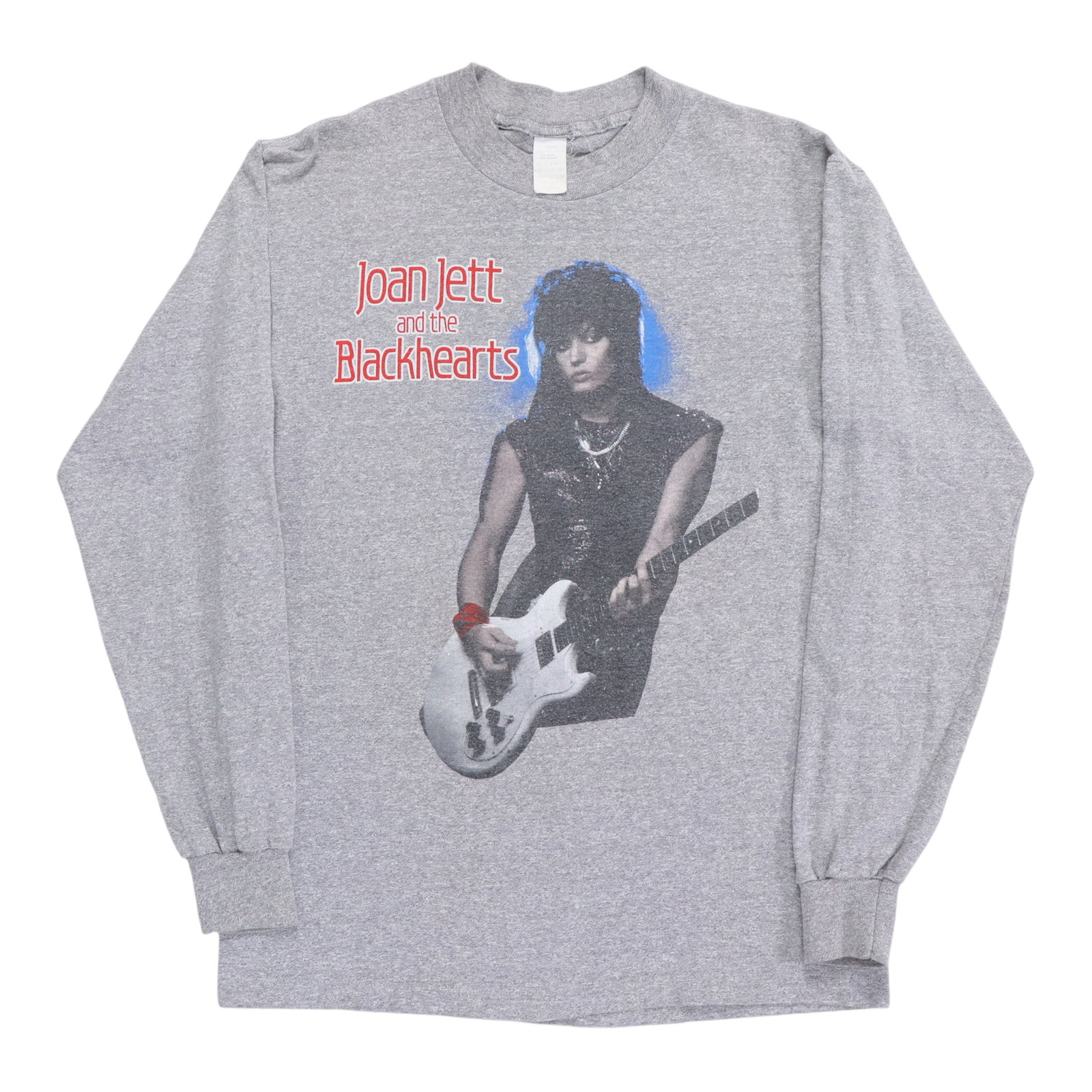 Vintage 1984 Joan Jett Misspent Youth Graphic Long Sleeve Shirt: Vintage 1984 Joan Jett Misspent Youth Graphic Long Sleeve Shirt Authentic original vintage 1984 Joan Jett Misspent Youth long sleeve shirt with front and back graphics. This is a true vintage shirt, n