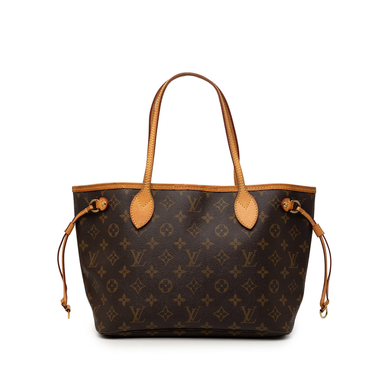 Louis Vuitton Neverfull PM Monogram Canvas Tote Bag: Louis Vuitton Neverfull PM Monogram Canvas Tote Bag Louis Vuitton Monogram Neverfull PM tote bag crafted with a monogram canvas body, flat vachetta leather handles, an open top, and a lobster clasp cl