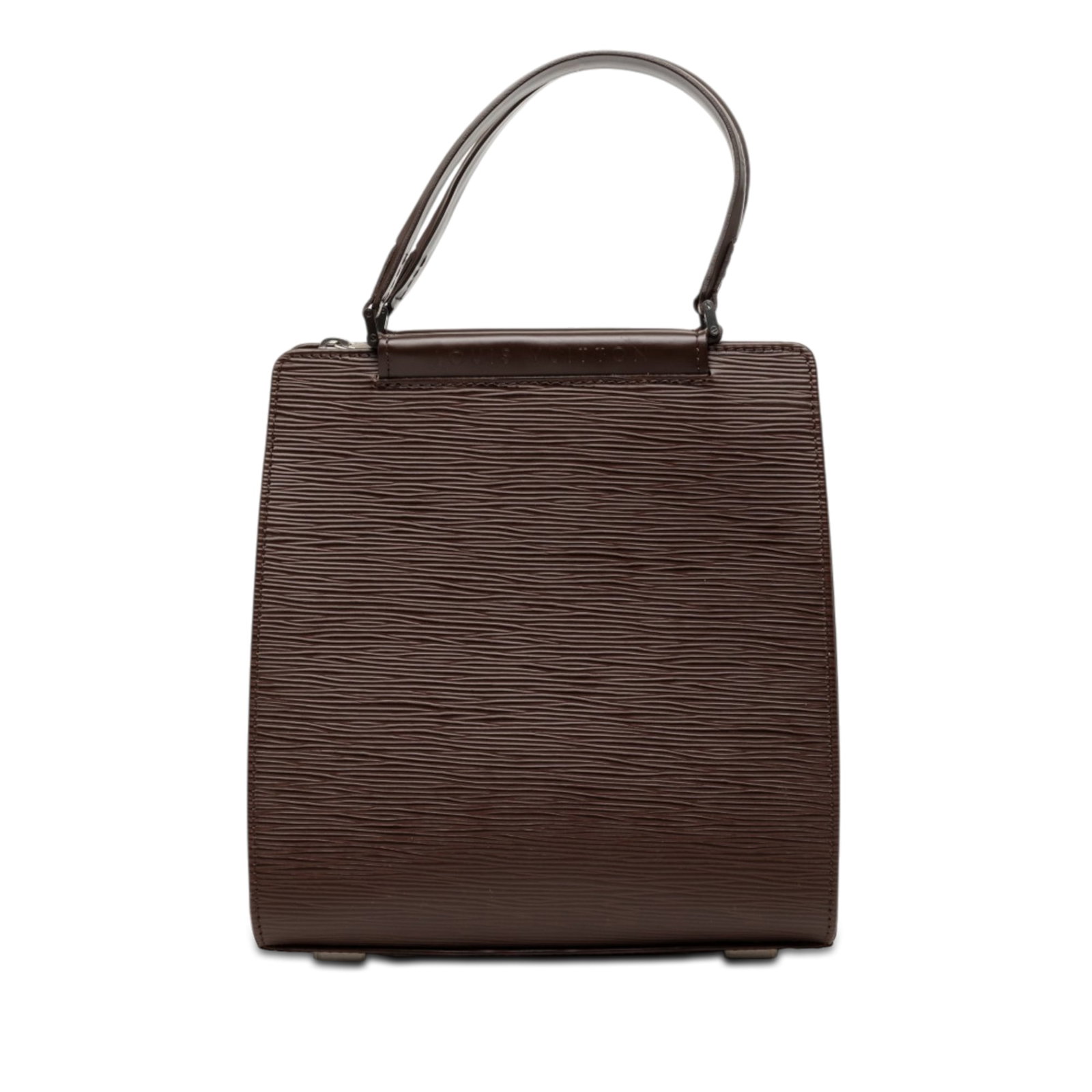 Louis Vuitton Figari PM Epi Leather Handbag Brown: Louis Vuitton Figari PM Epi Leather Handbag Brown Louis Vuitton Epi Figari PM handbag crafted in brown epi leather with flat leather handles, a top zip closure, and interior zip and open pockets. Incl