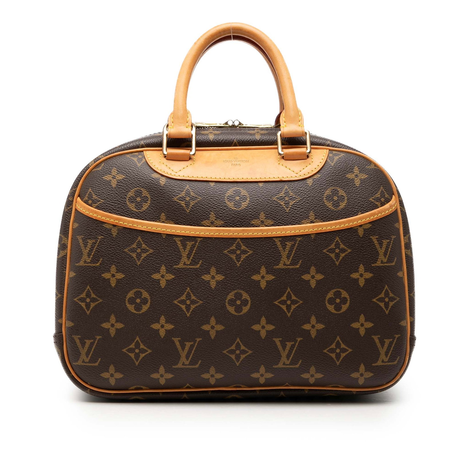 Louis Vuitton Trouville Monogram Canvas Handbag Brown (1 of 7)