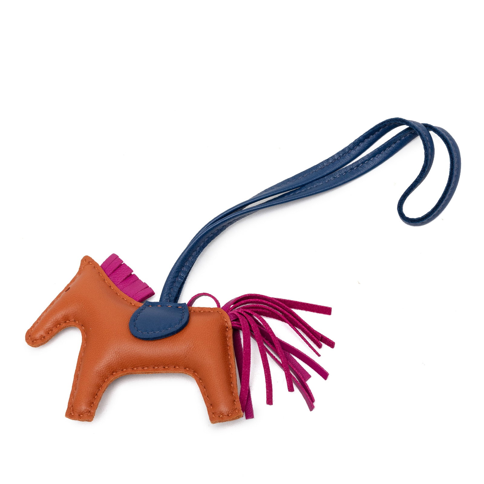 Hermes Grigri Rodeo PM Milo Lambskin Bag Charm (1 of 5)
