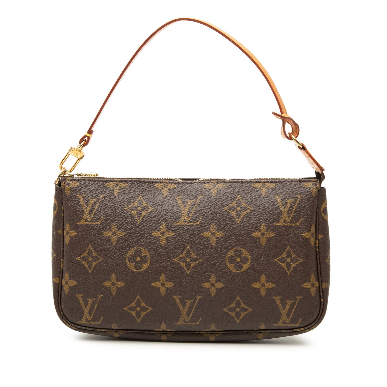 Louis Vuitton Monogram Pochette Accessoires Zip Shoulder Bag (1 of 8)