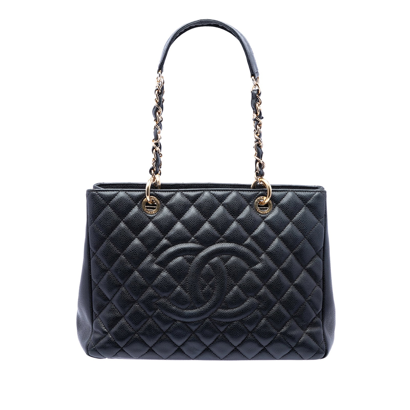 Chanel Caviar Leather Grand Shopping Tote Black (1 of 6)