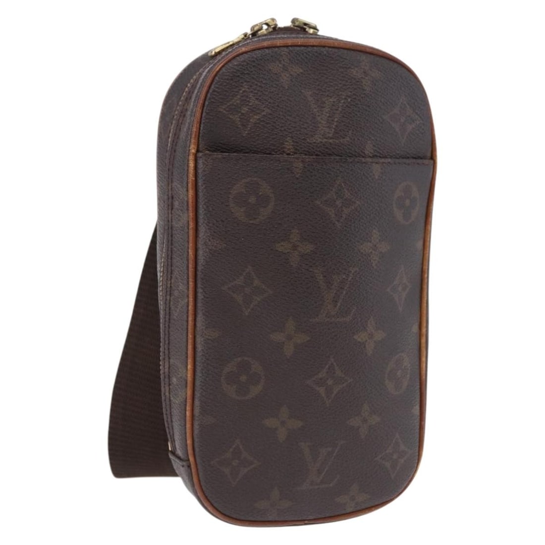 Louis Vuitton M51870 Pochette Gange Monogram Canvas Shoulder Bag: Louis Vuitton M51870 Pochette Gange Monogram Canvas Shoulder Bag Louis Vuitton Monogram Pochette Gange shoulder bag in monogram canvas. This women's bag is made in Spain and features the M51870 model 
