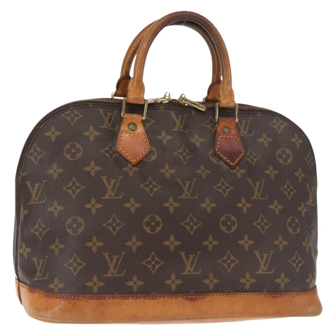 Louis Vuitton M51130 Alma Monogram Canvas Womens Handbag: Louis Vuitton M51130 Alma Monogram Canvas Womens Handbag Louis Vuitton Alma handbag in Monogram canvas, made in France. This women's handbag is offered as the item only; box and dust bag are not inclu