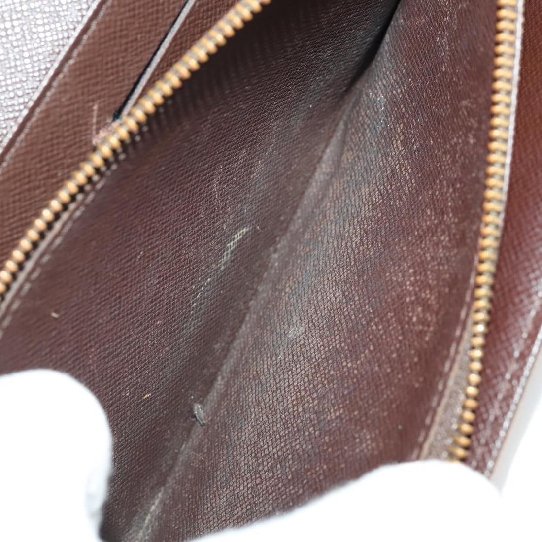 10 Louis Vuitton Damier Ebene canvas wallets bundle - 8