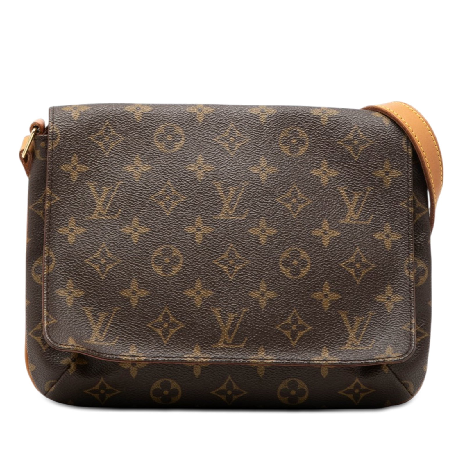 Louis Vuitton Musette Tango Monogram Canvas Shoulder Bag: Louis Vuitton Musette Tango Monogram Canvas Shoulder Bag This Louis Vuitton Monogram Musette Tango Short Strap bag features the iconic monogram canvas exterior, an adjustable vachetta leather shoulder