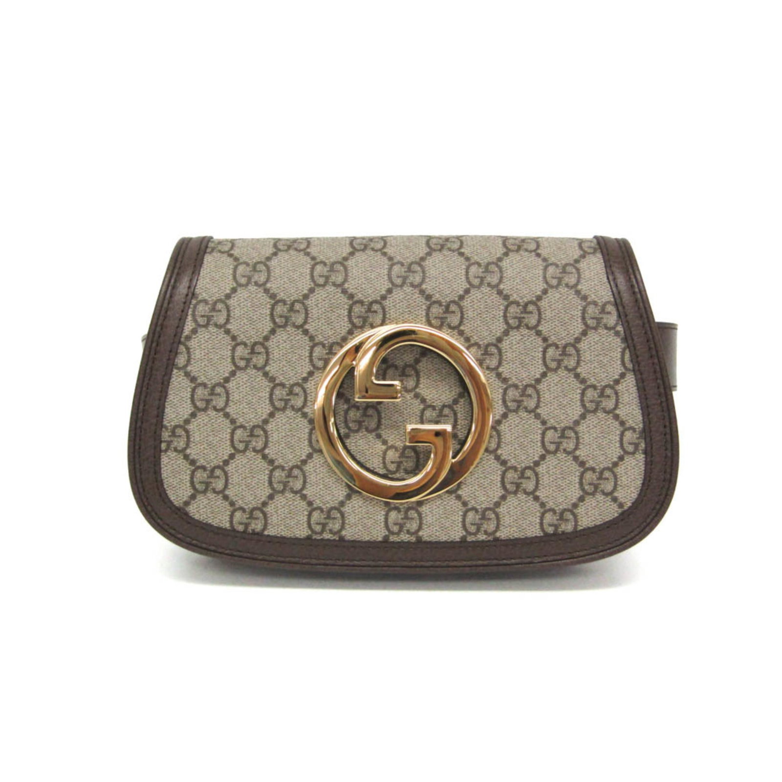 Gucci Blondie Belt beige canvas bag 21cm x 14cm x 6cm: Gucci Blondie Belt beige canvas bag 21cm x 14cm x 6cm Gucci Blondie belt bag in beige coated canvas. Made in Italy, this piece is presented in very good condition with light scratching noted on the ex