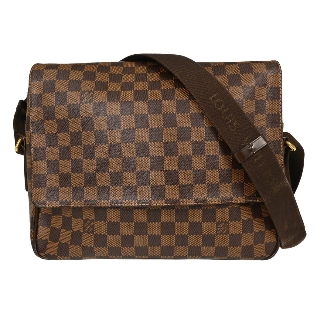 Louis Vuitton Shelton Messenger Bag Damier Ebene Canvas Brown: Louis Vuitton Shelton Messenger Bag Damier Ebene Canvas Brown Louis Vuitton Shelton Messenger in Damier Ebene canvas with a unisex design. This messenger bag is made in France and is presented in good