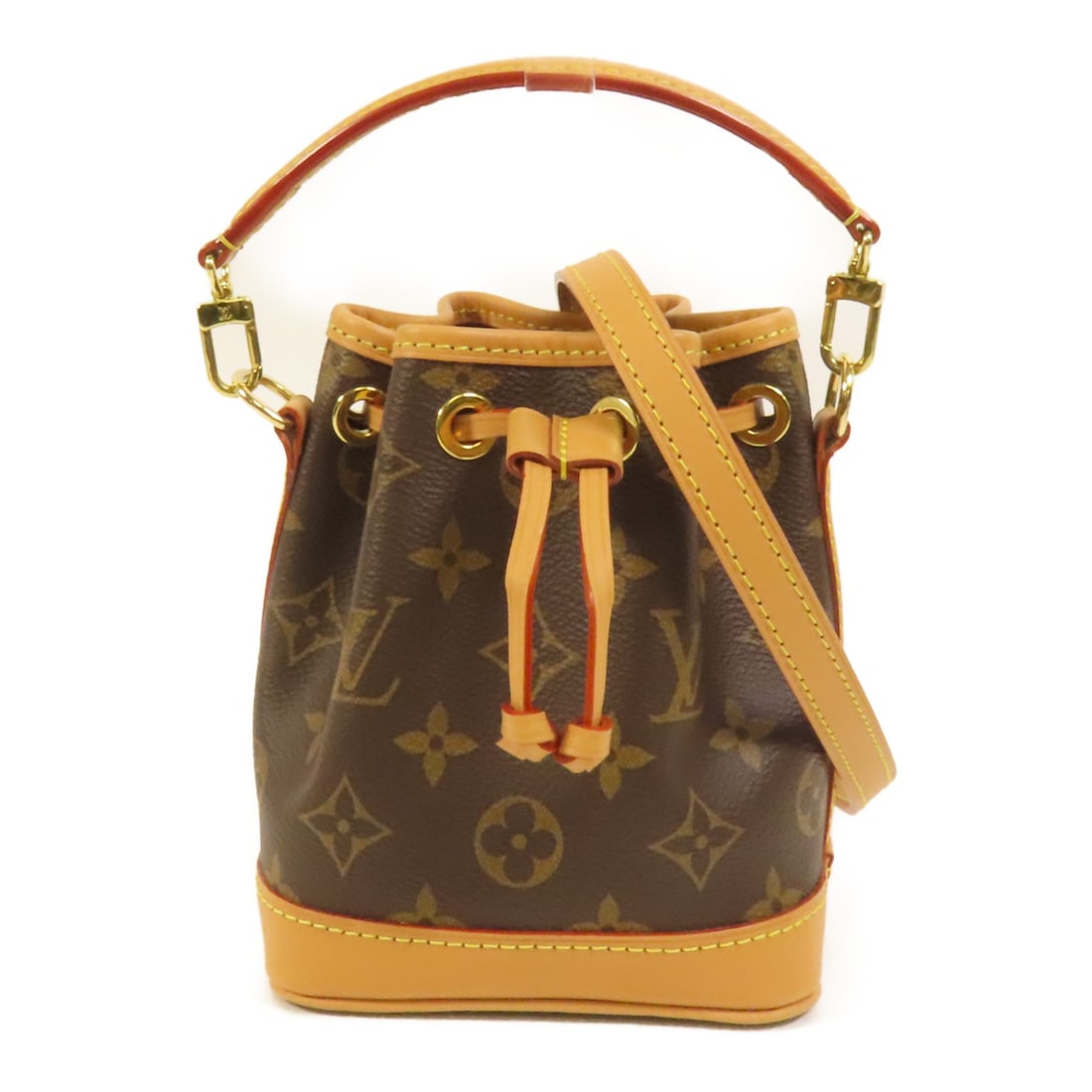 Louis Vuitton Nano Noe M81266 Monogram Brown 2 Way Bag (1 of 14)