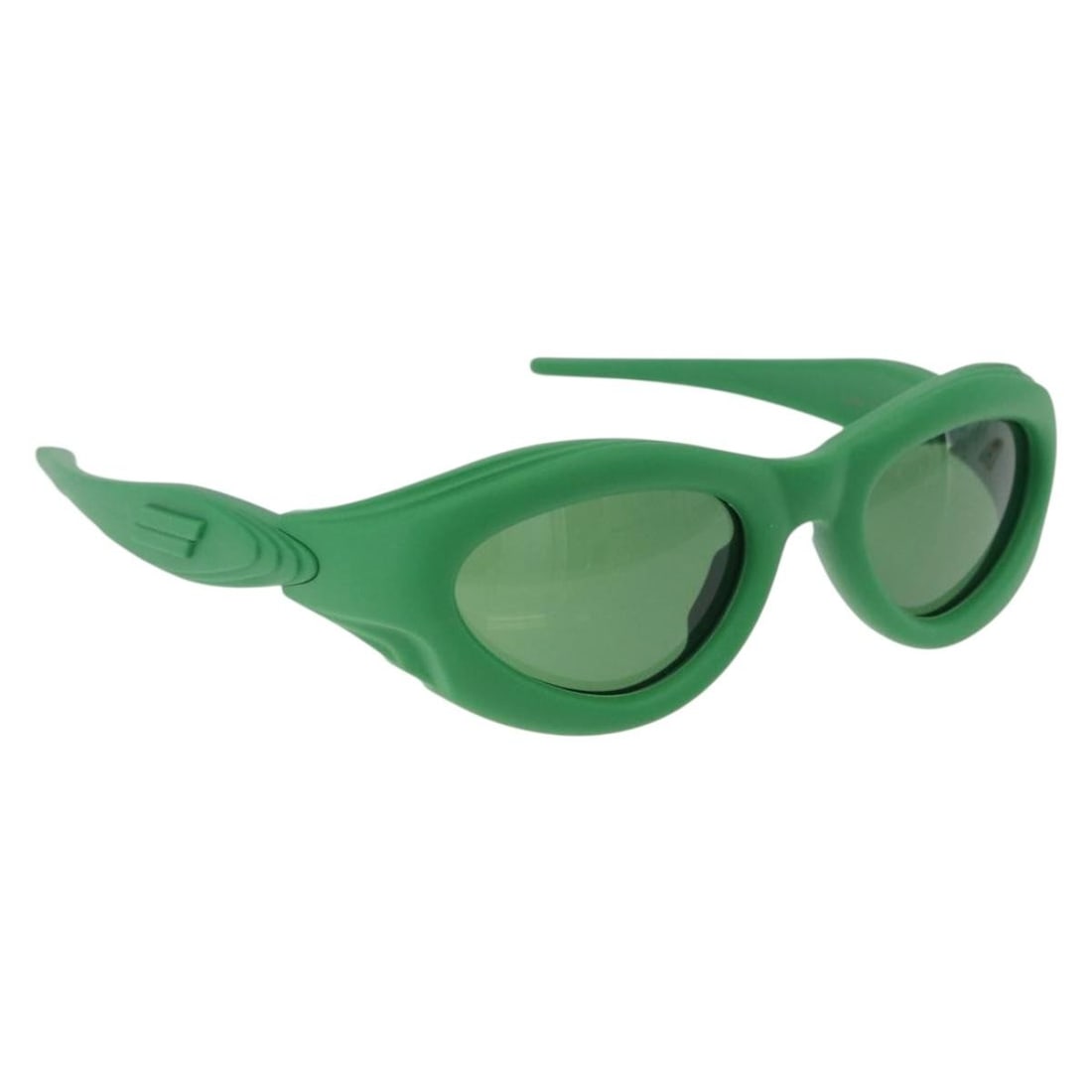 Bottega Veneta Green Rubber Sunglasses with Case Italy (1 of 13)