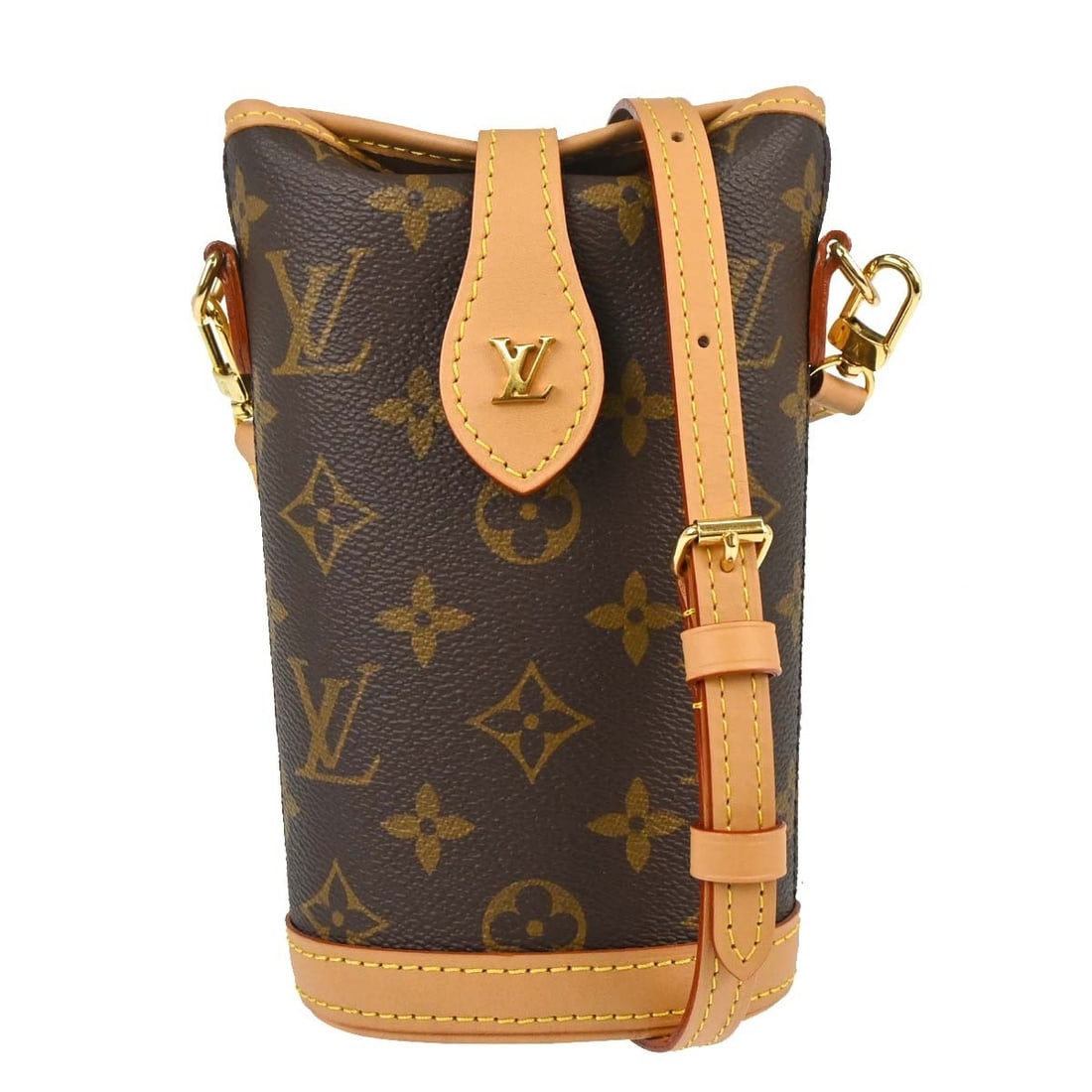 Louis Vuitton Fold Me Pouch Monogram Canvas Crossbody Bag M80874: Louis Vuitton Fold Me Pouch Monogram Canvas Crossbody Bag M80874 Louis Vuitton Fold Me Pouch shoulder bag in brown Monogram canvas with leather trim and a crossbody strap. This vintage unisex bag feat