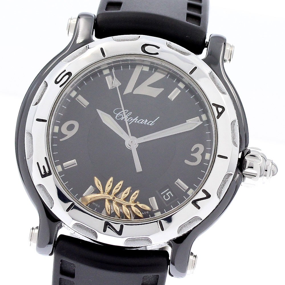 Chopard Happy Sport Happy Palm Quartz Wristwatch Ref 25 8507 Limited Edition (1 of 6)