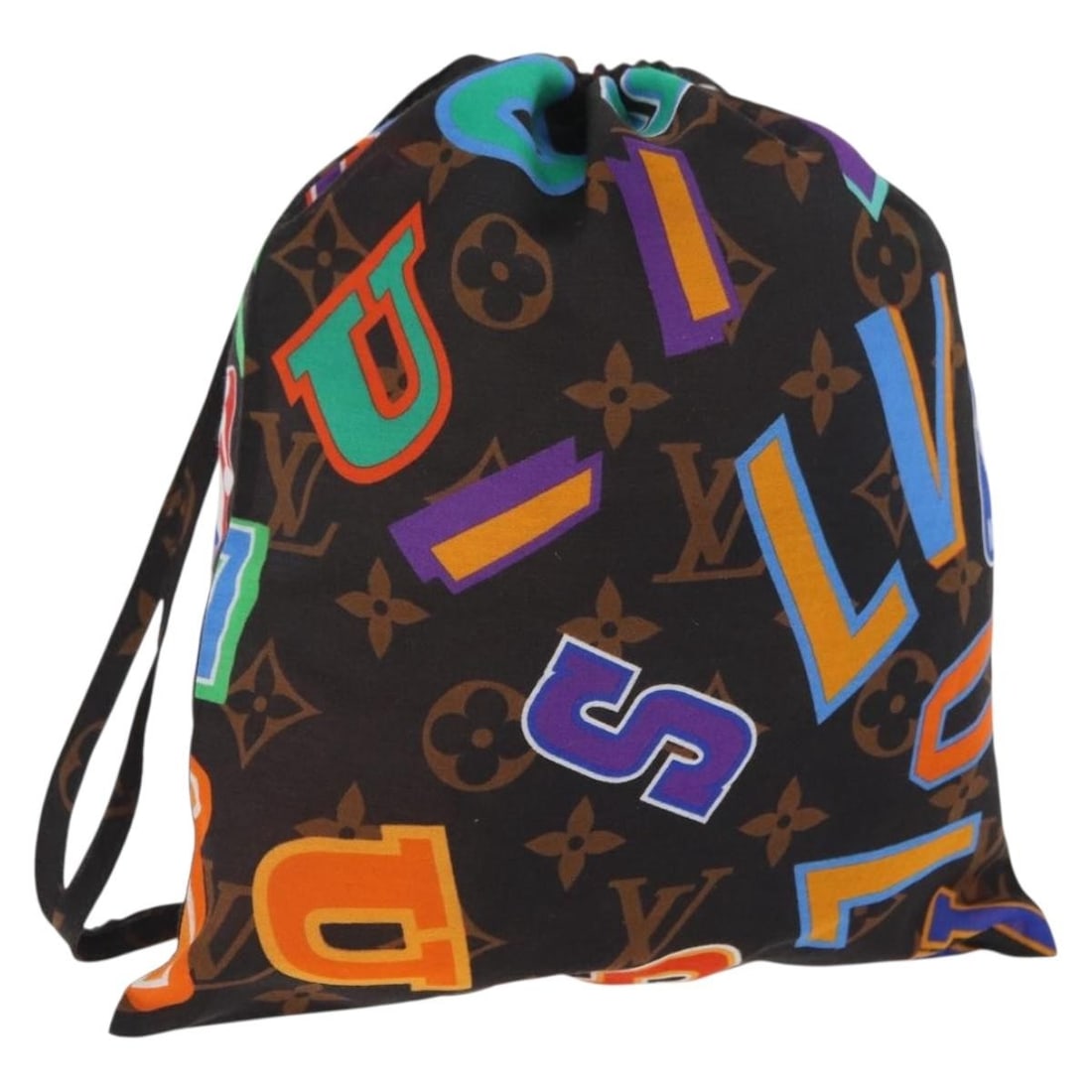 NBA Collaboration Monogram Canvas Pouch by Louis Vuitton: NBA Collaboration Monogram Canvas Pouch by Louis Vuitton This Louis Vuitton X NBA pouch features the iconic Monogram canvas in a brown colorway. Designed for unisex use, it offers a stylish and versat