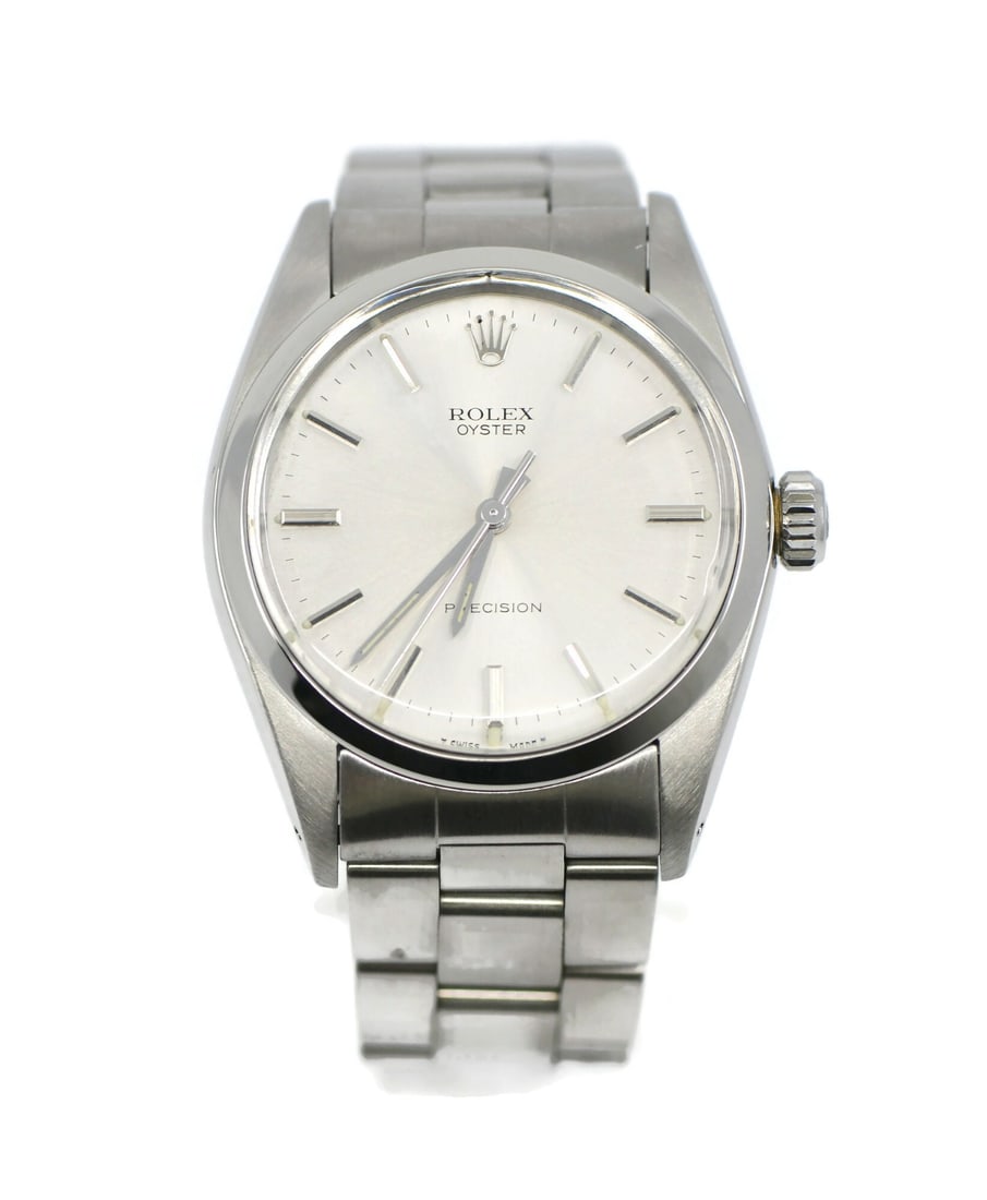 Rolex 6426 Oyster Precision wristwatch in stainless steel (1 of 5)