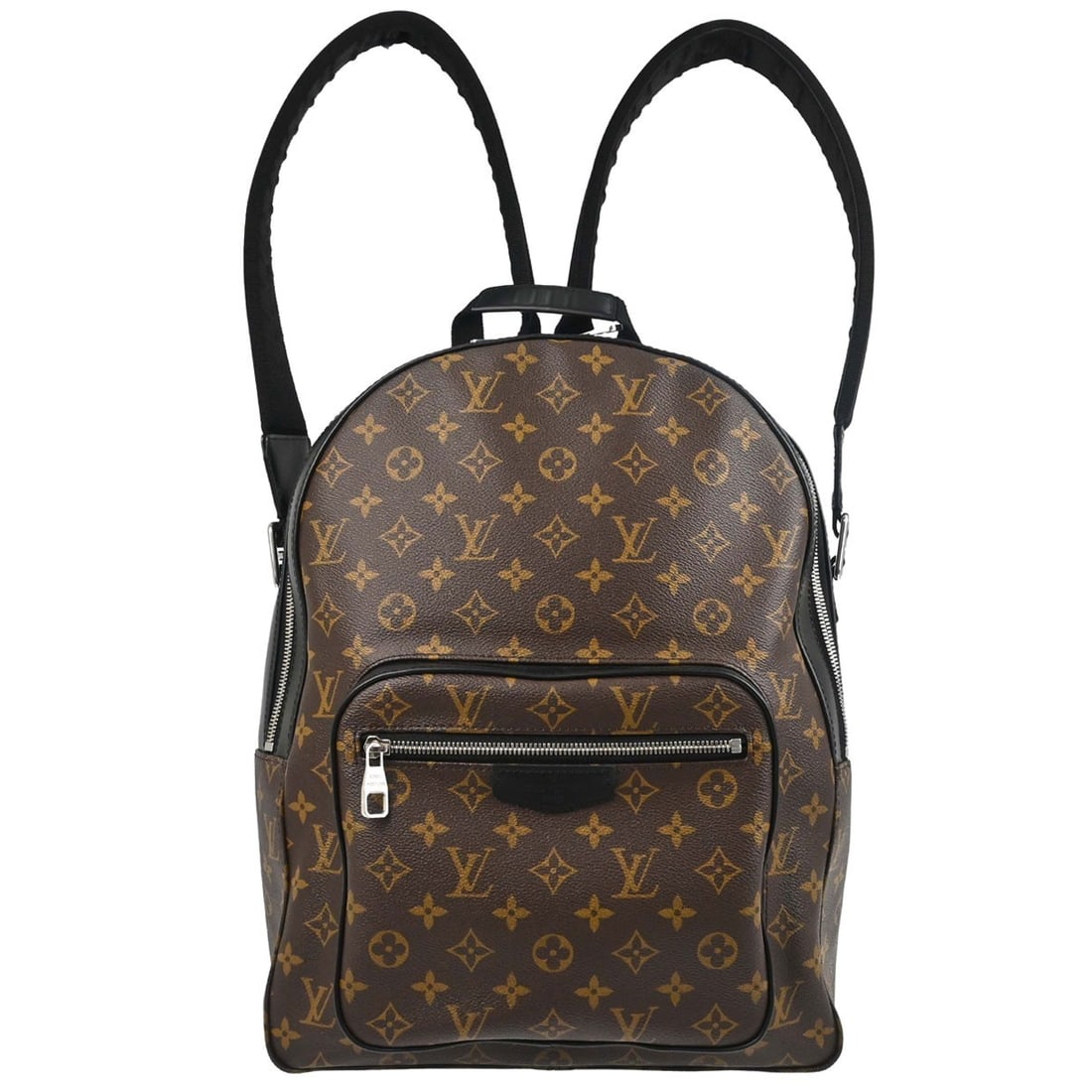 Louis Vuitton Josh M41530 Monogram Macassar Backpack Brown: Louis Vuitton Josh M41530 Monogram Macassar Backpack Brown Louis Vuitton Josh backpack in Monogram Macassar canvas and leather with a zip closure and brown exterior. This medium-size backpack is made 