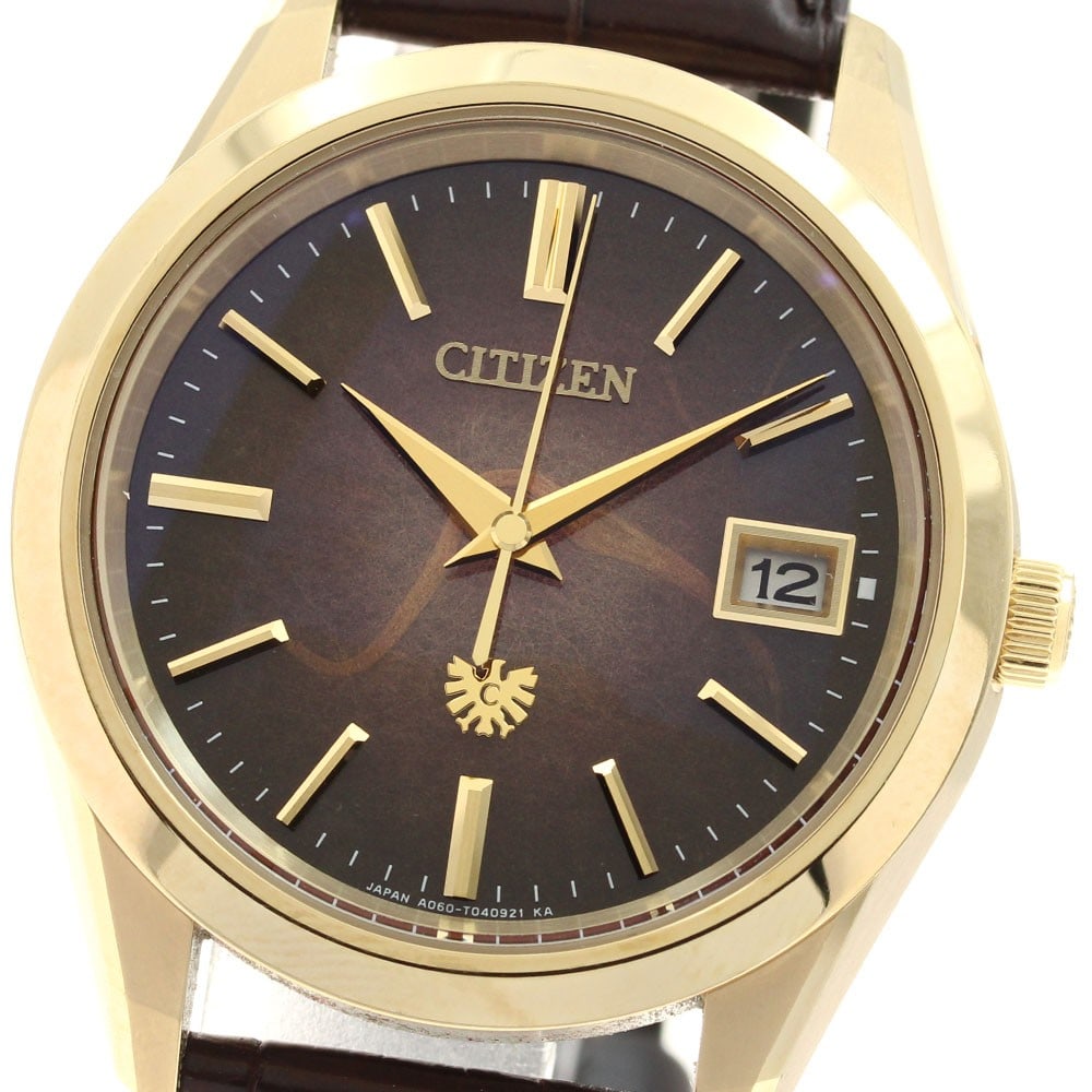 CITIZEN The Citizen Ayanishiki men's solar watch AQ4102-01X: CITIZEN The Citizen Ayanishiki men's solar watch AQ4102-01X Pre-owned CITIZEN The Citizen Ayanishiki Tosa Washi Dial Limited Edition wristwatch with Eco-Drive solar movement and date function. This me