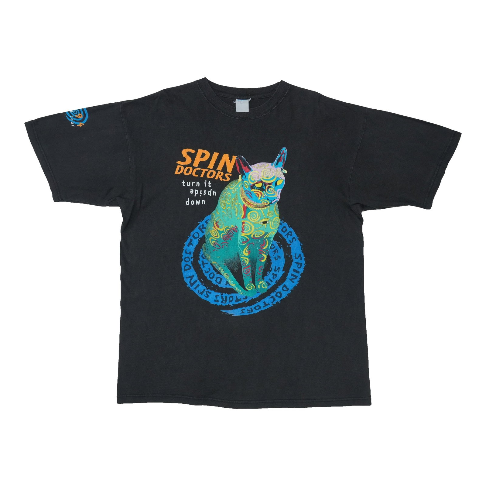 Vintage 1994 Spin Doctors Turn It Upside Down T Shirt (1 of 5)