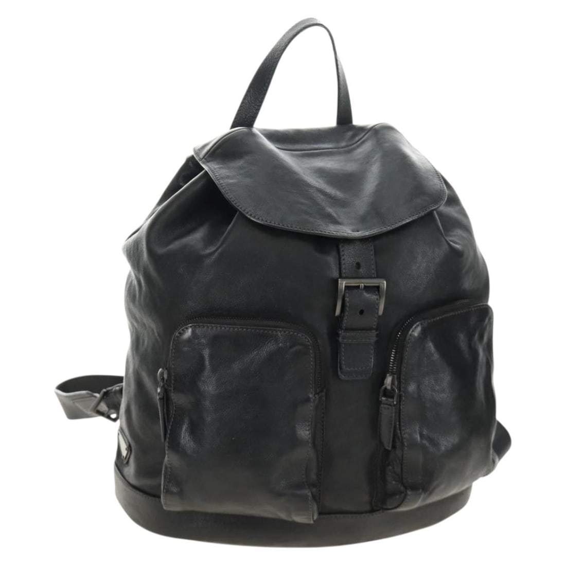 PRADA VZ0053 Black Leather Womens Backpack Made in Italy: PRADA VZ0053 Black Leather Womens Backpack Made in Italy This PRADA women's backpack is crafted from leather in black and was made in Italy. It features the VZ0053 product line and comes as the item s